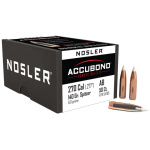 NOSLER BULLETS 270 CAL .277 - 140GR ACCUBOND 50CT
