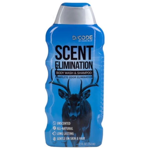 D-CODE BODY WASH & SHAMPOO - 12FL OUNCES BOTTLE