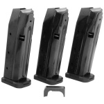 Shield Arms S15 Gen3 Magazine Combo Pack - 3/Pack + 1 Mag Release - Black