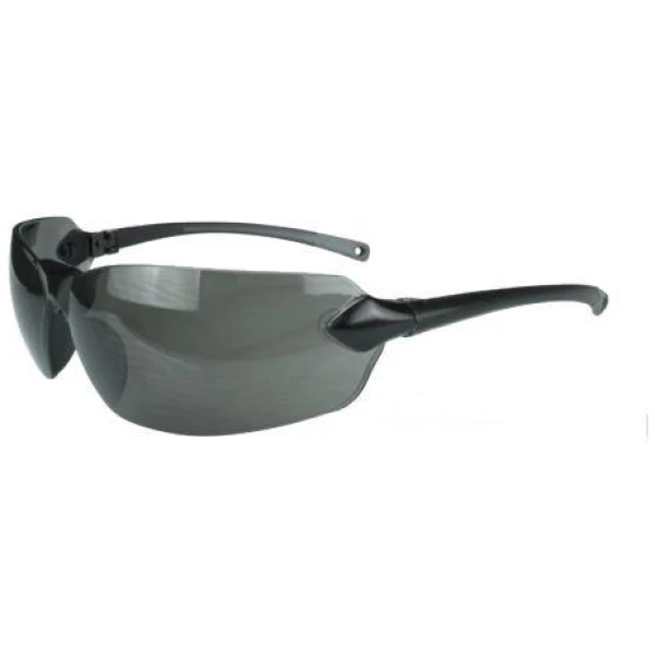 Radians Overlook Shooting Glasses Black with Smoke Lens