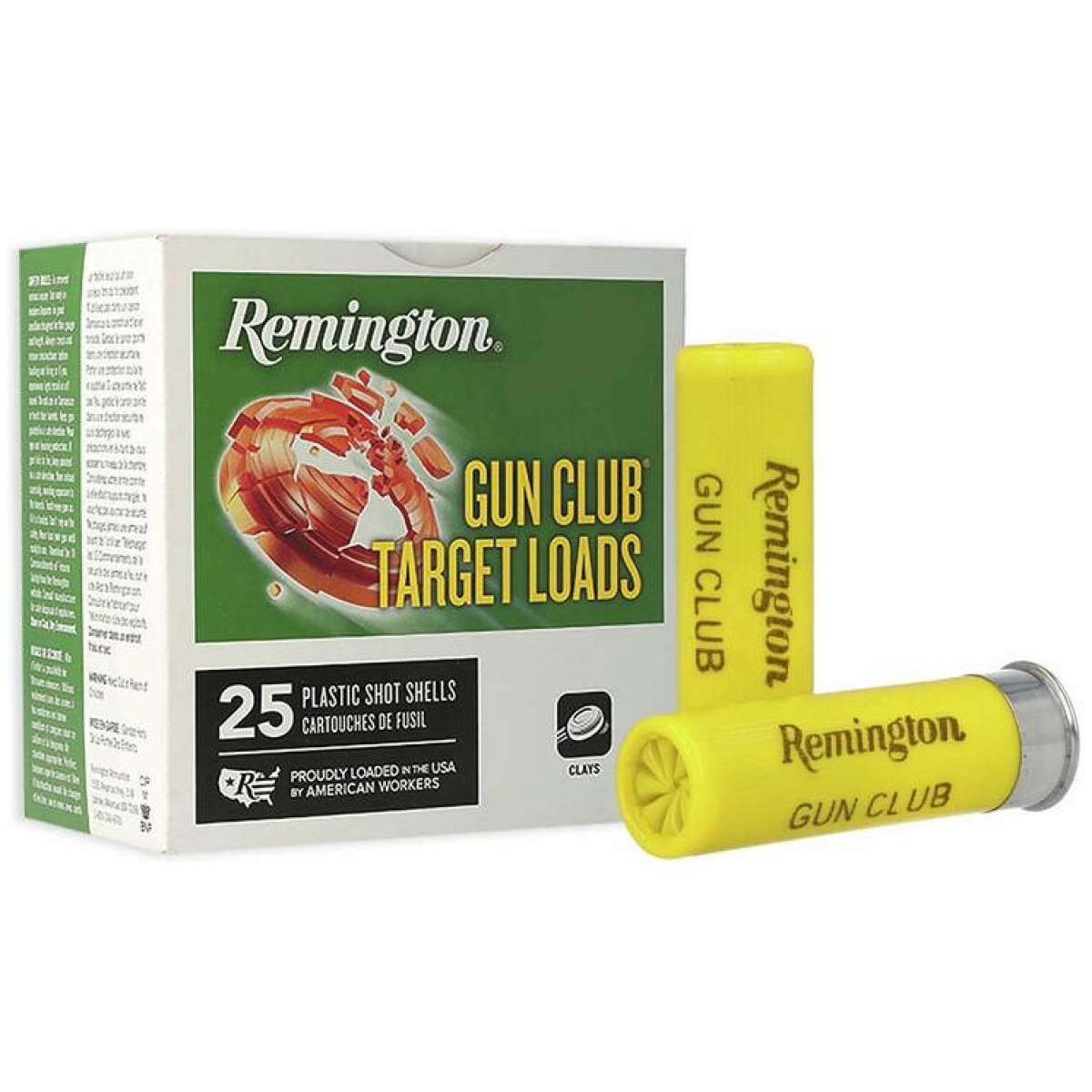 Rt20236-1. Jpg - remington gun club target load 20 ga 2 3/4" 2 1/2 dr 7/8 oz #9 1200 fps 25/ct - rt20236 1
