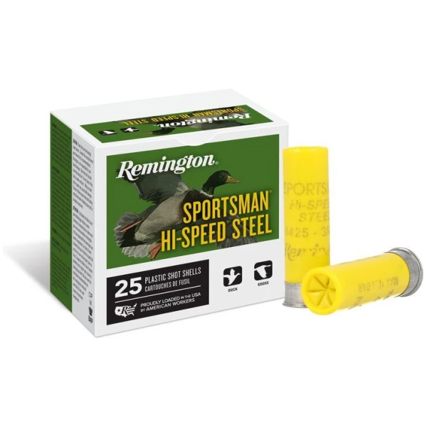 Remington Sportsman Hi-Speed Steel Shotshells 20ga 3" 1oz #2 1300 fps 25/ct