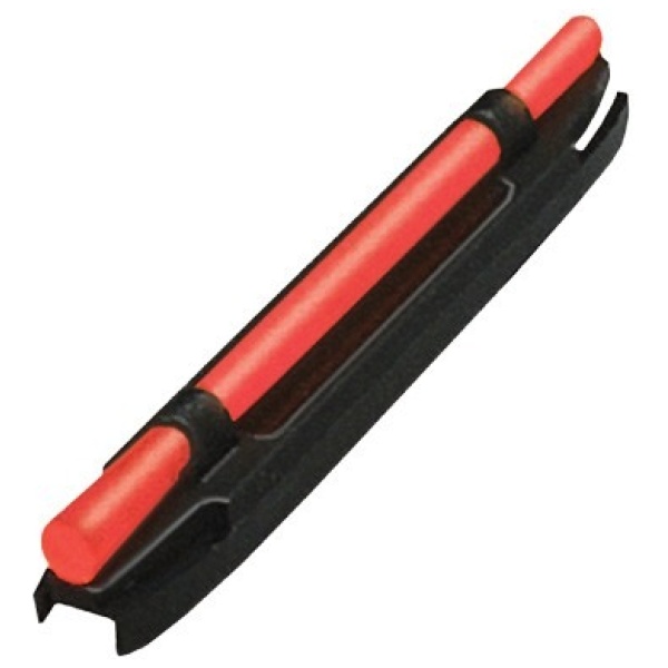 HIVIZ SHOTGUN FRONT SIGHT - MAGNETIC RIB .171-.265" RED