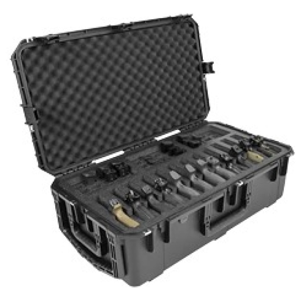 SKB I-SERIES HANDGUN CASE 12 GUN BLK