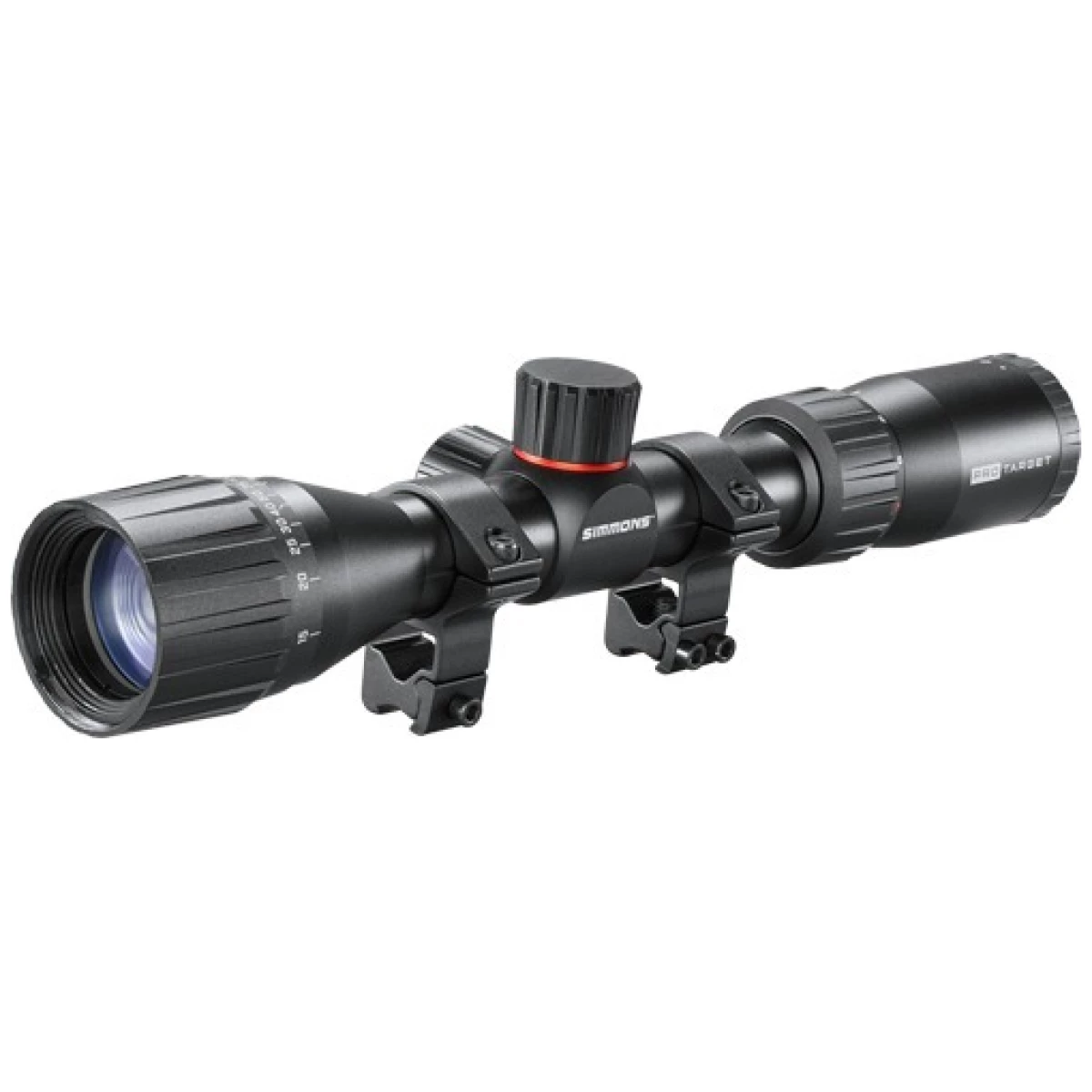Spta2732. Jpg - simmons pro target air 2-7x32 - w/rings truplex black matte - spta2732