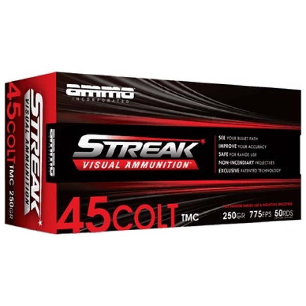STREAK RED 45 COLT 250GR TMC 50/1000