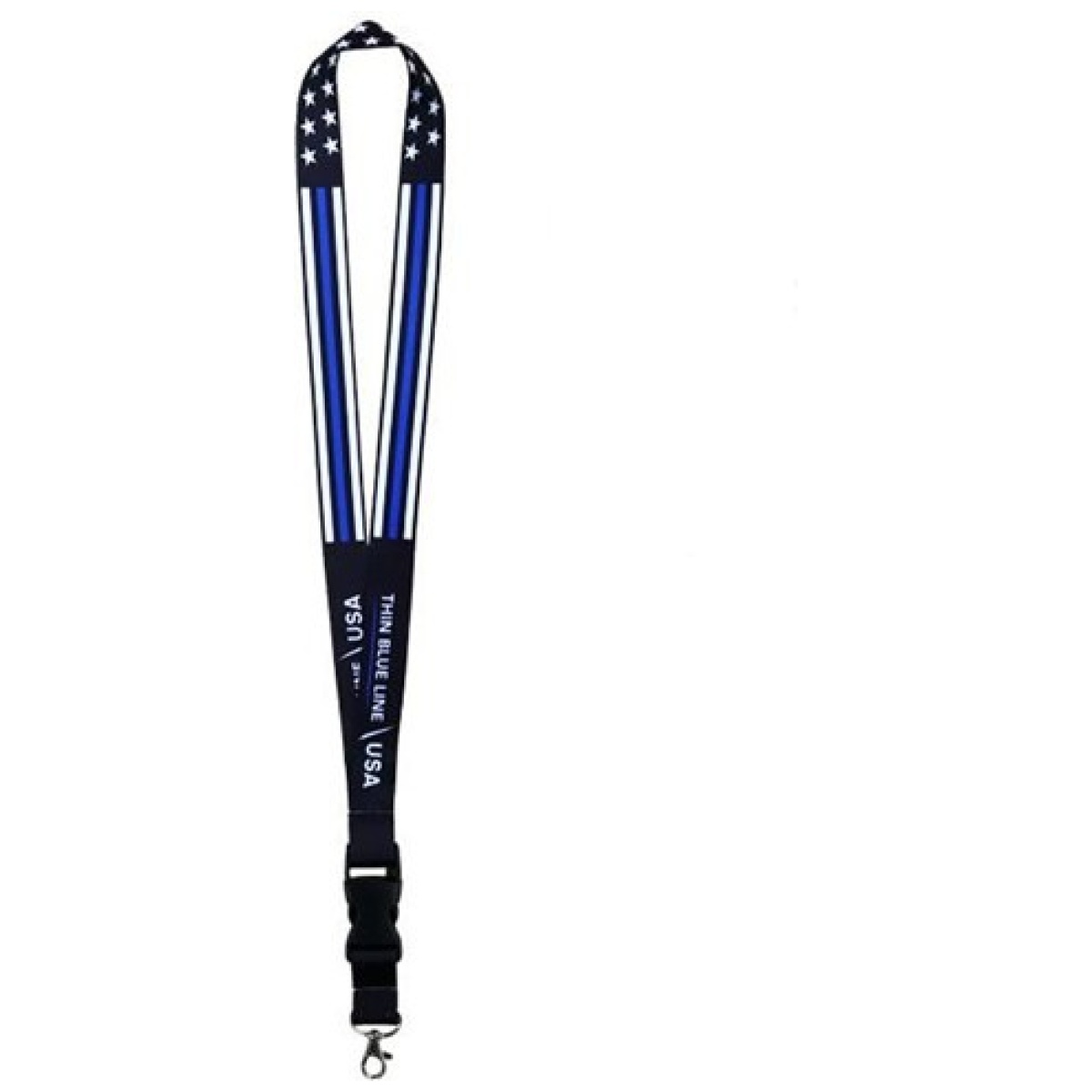 Tbl-am-lan. Jpg - thin blue line lanyard - stars and stripes - tbl am lan