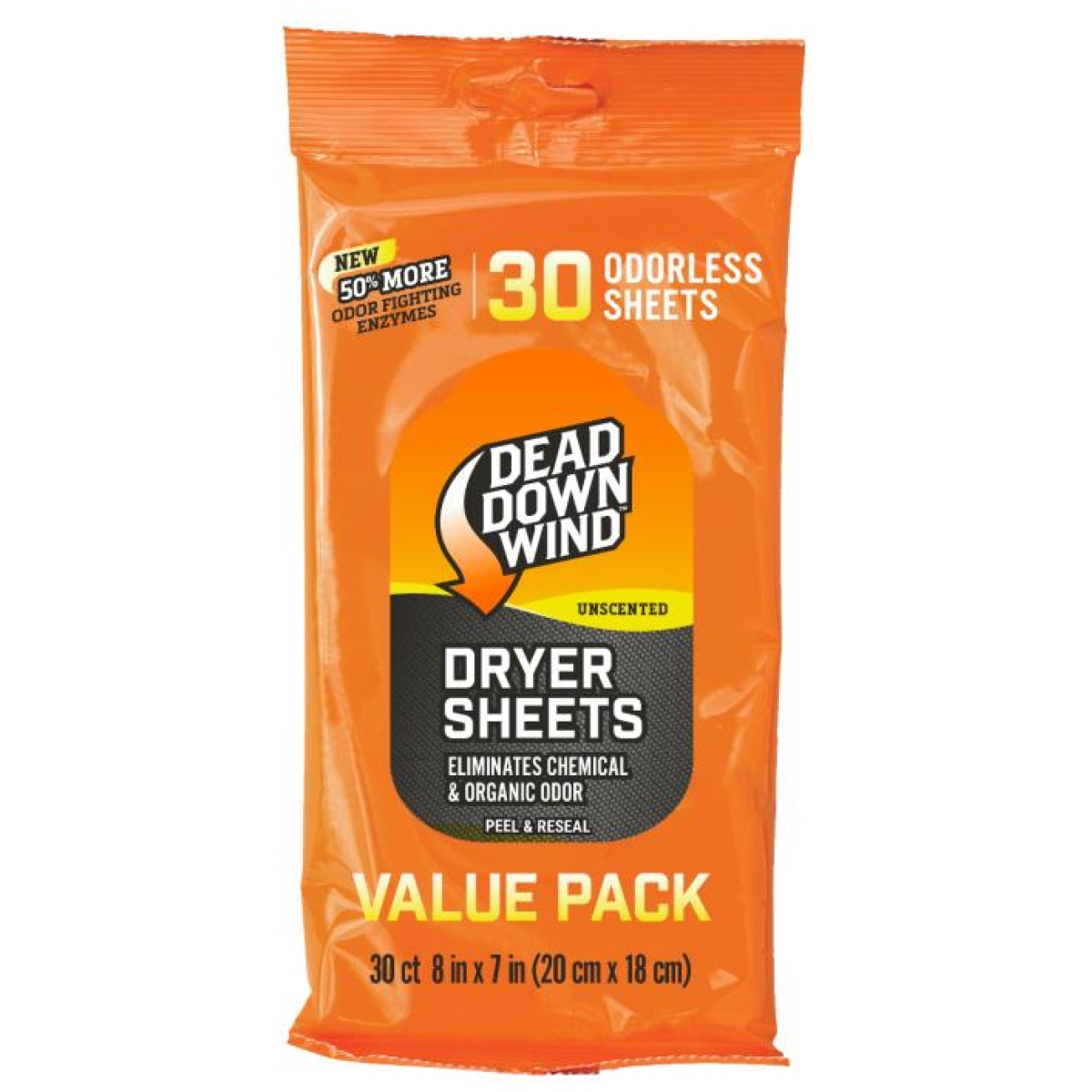 Tq113019. Jpg - dead down wind dryer sheets value pack 30/ct - tq113019