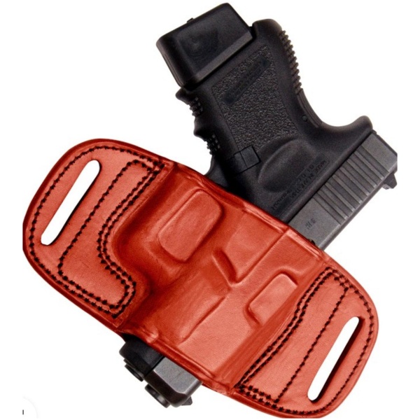 ANNIVERSARY ED QUICK DRAW BELT FOR M&P SHIELD/SNGLE STACK COMP BRWN/RH