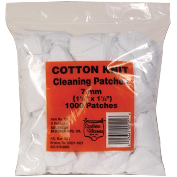 Southern Bloomer 7mm Cleaning Patches 1000/Pack