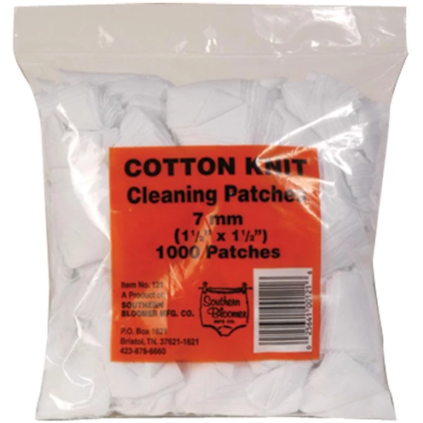 Southern Bloomer 7mm Cleaning Patches 1000/Pack
