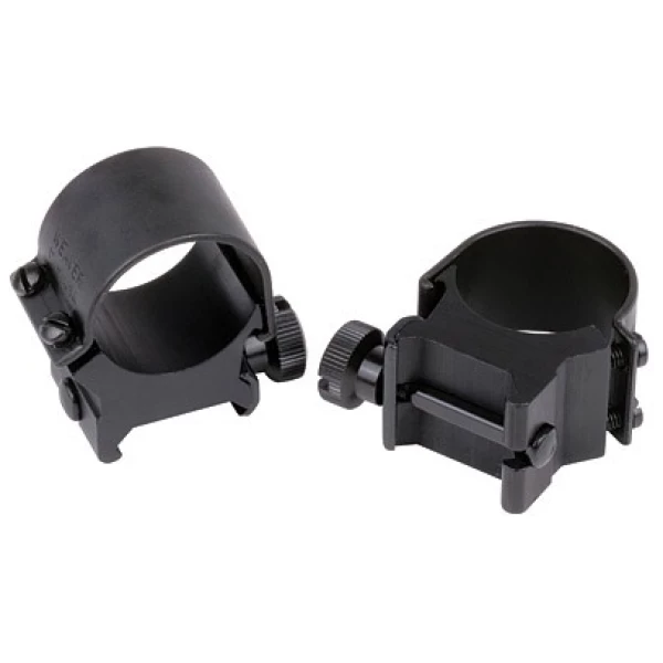 WEAVER TOP MOUNT RNGS 1" HIGH MATTE