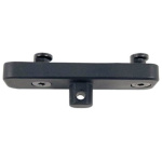 GUNTEC BIPOD ADAPTER ALUMINUM - KEYMOD BLACK