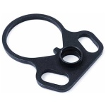 GUNTEC AR15 SINGLE POINT SLING - QD ADAPTER AMBI BLACK