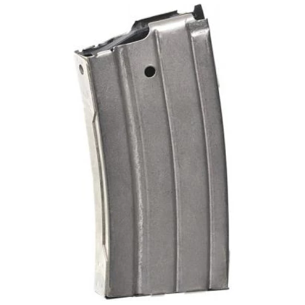 ProMag Rifle Magazine For Ruger Mini-14 .223 Rem 20/rd Nickel Plated Steel