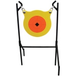 Birchwood Casey World of Targets Boomslang AR500 Shooting Gong Target 1/2" x 9.5" Diameter Yellow