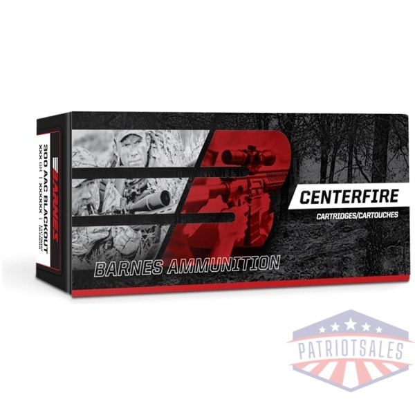 Barnes 300 Blackout 120gr JHP FB 20rd Box