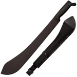 Cold Steel Bolo Machete Fixed Blade - 18" Blade Black