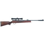 Hatsan Mod 95 Spring Combo Air Rifle Walnut 3-9X32 Scope .25 cal 750 fps