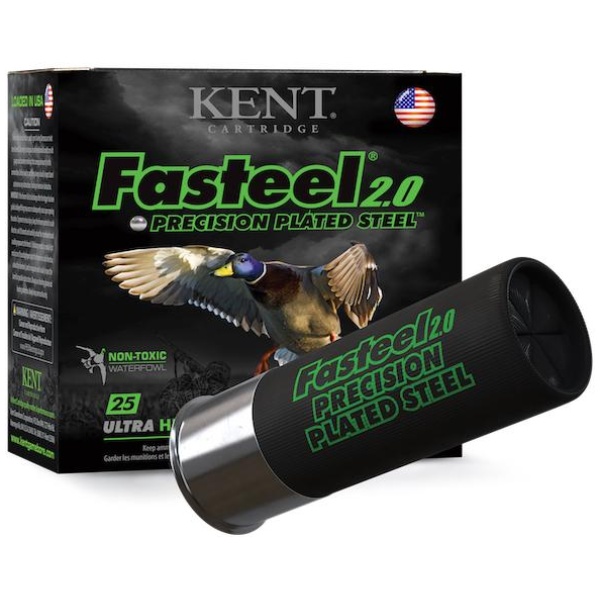 Kent Fasteel 2.0 Shotshells 12 ga 3" 1-3/8oz 1300 fps #3 25/ct