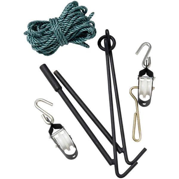 LEM Products Collapsible Gambrel with Rope Hoist