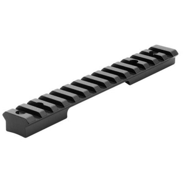 Leupold 1-Piece Mark 4 8-40 Adaptable Steel Scope Base 20 MOA - Savage 10/110 Round Receiver LA - Matte Black