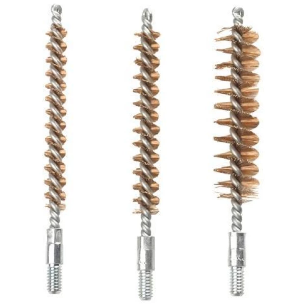 Tipton Bore Bronze Brush Set - Fits .17 thru .45 cal