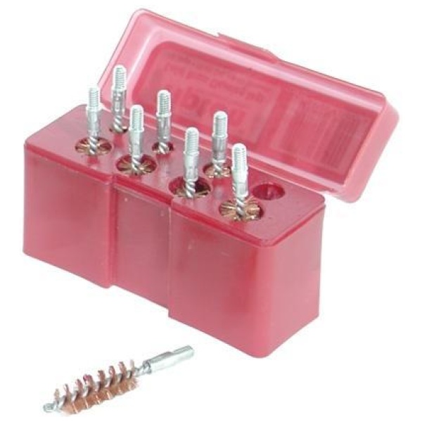 Tipton 8-Piece Bronze Pistol Brush Set (22-47/48 cal)