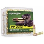 Remington .22 Viper Rimfire Ammunition .22 LR 36 gr TCSB 1410 fps 100/ct