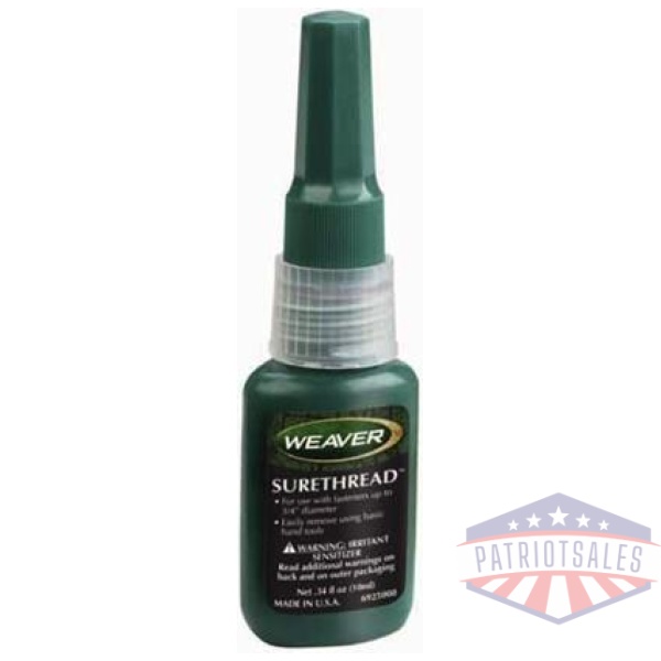 Weaver SureThread Gunsmith Adhesive
