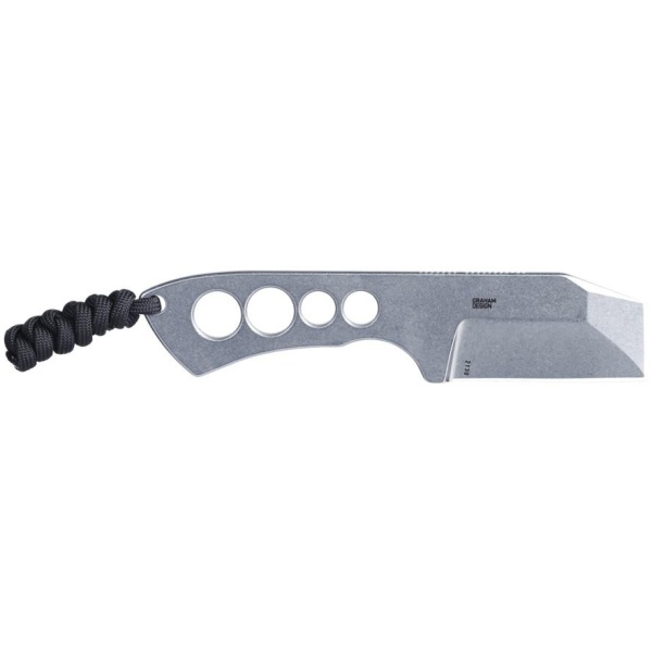 CRKT Razel Chisel Fixed Knife 2" Blade Silver