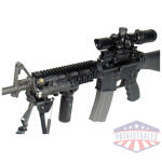 utg rail picatinny ar-15 9" - 2-pc drop-in mid-length