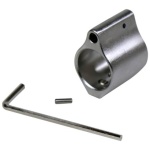 GUNTEC LOW PROFILE GAS BLOCK - .750 DIA STAINLESS STEEL