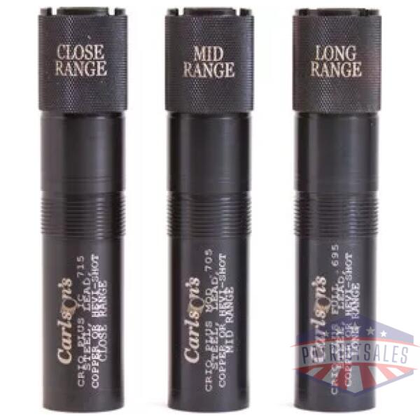 CARLSONS CHOKE TUBE WATERFOWL - 3PK 12GA C/M/L-RANGE CRIO/CRI+