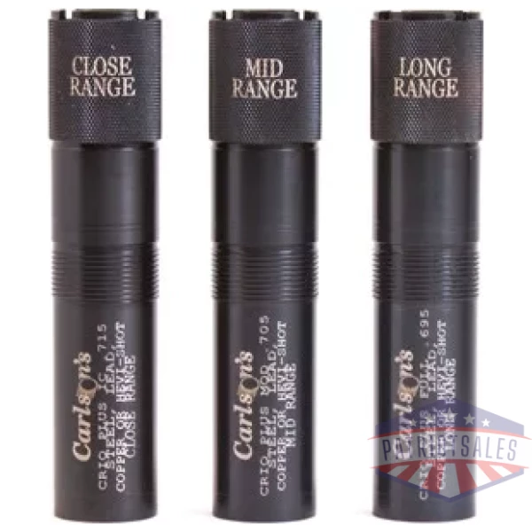 CARLSONS CHOKE TUBE WATERFOWL - 3PK 12GA C/M/L-RANGE CRIO/CRI+