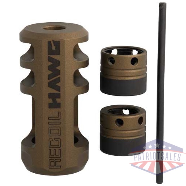BROWNING RECOIL HAWG MUZZLE - BRAKE SMOKED BRONZE W/TOOL