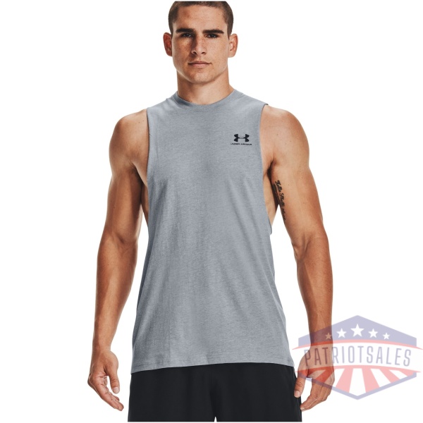 Men's UA Sportstyle Left Chest Cut-Off Tank