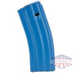 cpd magazine ar15 5.56x45 30rd - blue finish aluminum