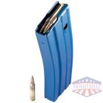 cpd magazine ar15 5.56x45 30rd - blue finish aluminum