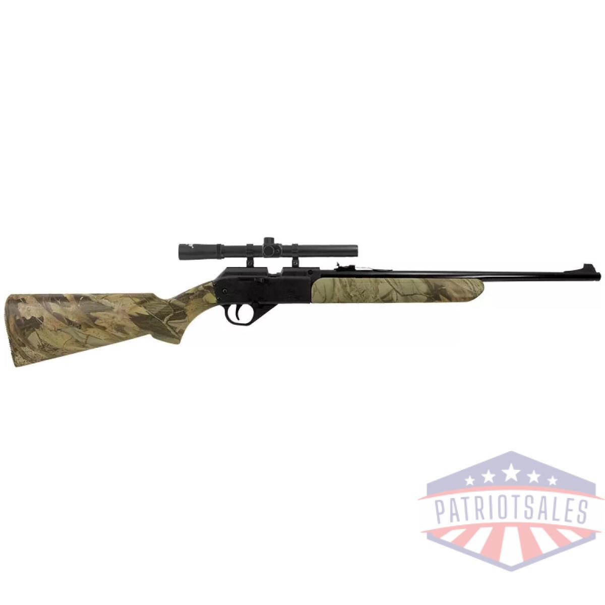 4841c. Webp - daisy camo 2840 with scope - youth rifle kit. 177 - 4841c