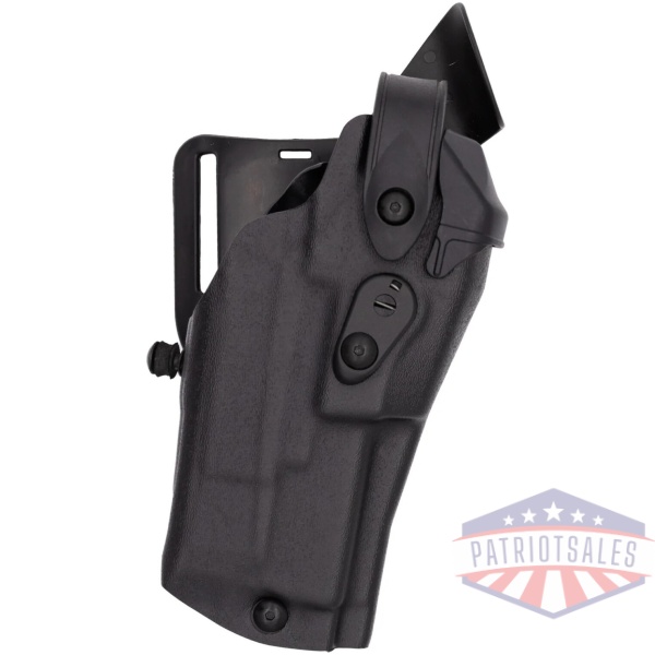 Model 6360RDS ALS/SLS Mid-Ride, Level III Retention Duty Holster for Glock 19 MOS w/ Light