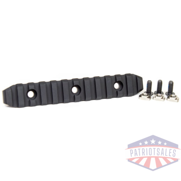 ODIN M-LOK 12 SLOT ACCESSORY - RAIL BLACK ALUMINUM