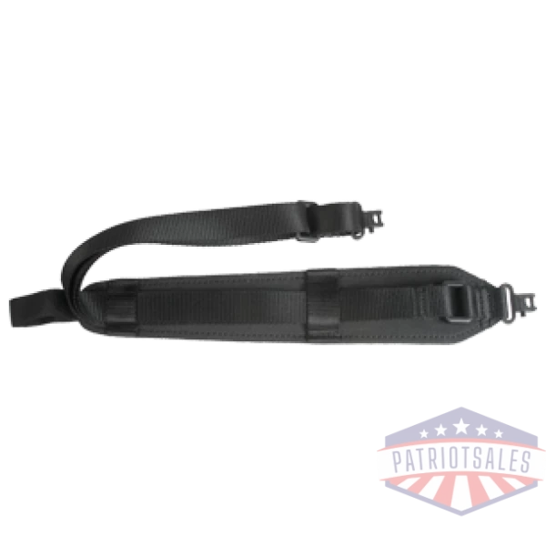 TOC SUPER SLING PADDED 1" - BLACK W/TALON SWIVELS