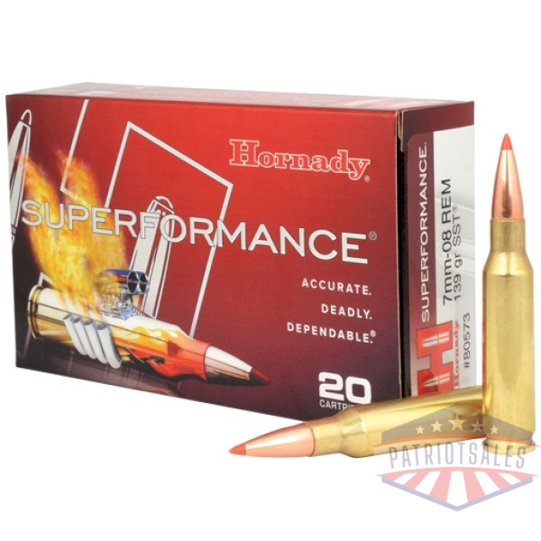 HORNADY SPF 308 WIN 150GR SST - 20RD 10BX/CS