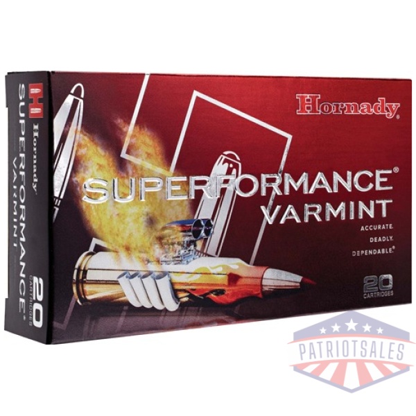 HORNADY SPF VARMINT 243 WIN - 75GR V-MAX 20RD 10BX/CS