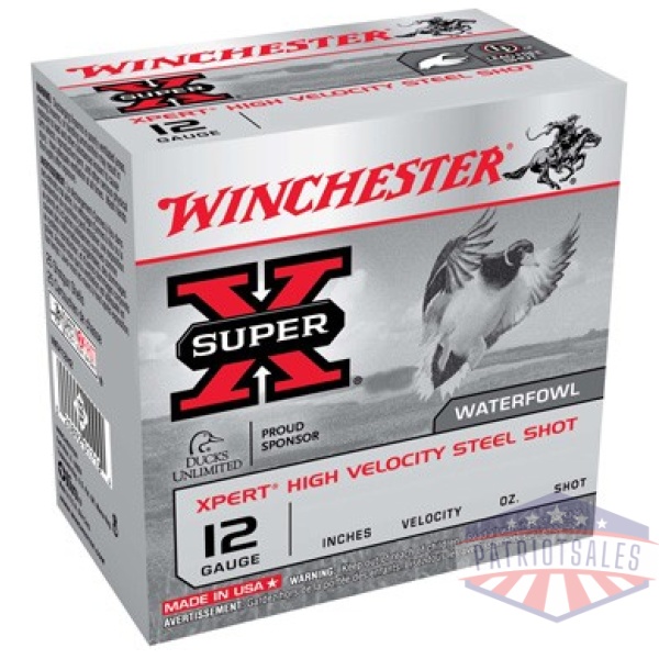 WINCHESTER XPERT STEEL 12GA 3" - 1-1/16OZ #2 25RD 10BX/CS