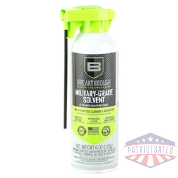 BCT MIL GRD SOLVNT AEROSOL 6OZ