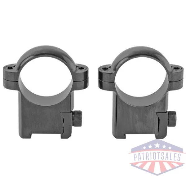BURRIS MED 1" RINGS CZ527 SA BLK