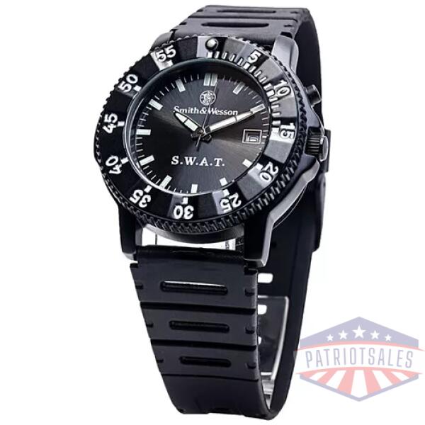 Smith & Wesson SWAT Watch w/ Rubber Wristband
