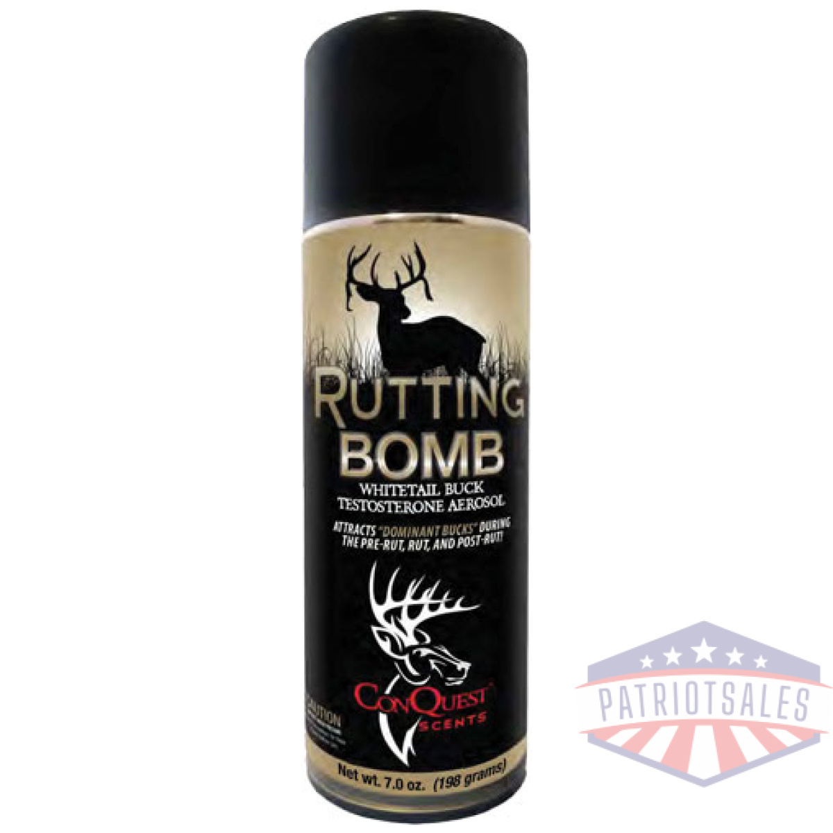 Cq160232_1. Jpg - conquest scents deer lure - rutting buck bomb aerosol 7oz - cq160232 1